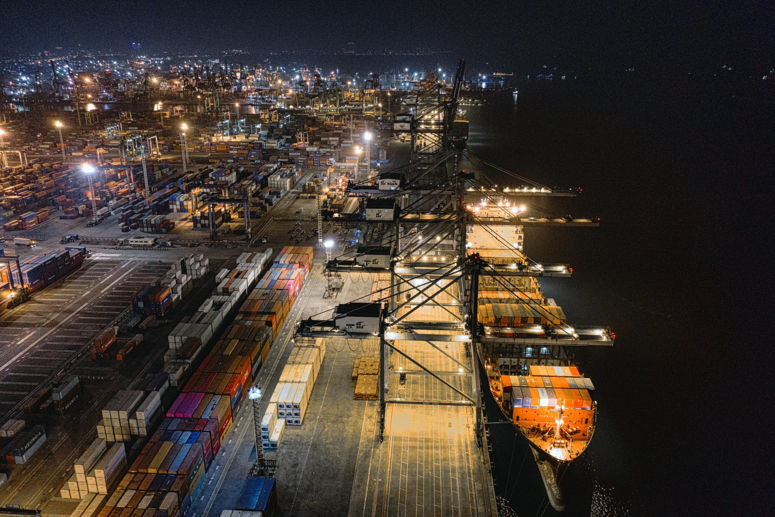 Industrial port infrastructure